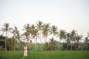 Adelaide destination wedding photography, Bali rice fields