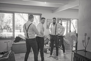 Adelaide wedding, groom prep
