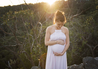 Adelaide maternity and newborn photographer, sunset rock